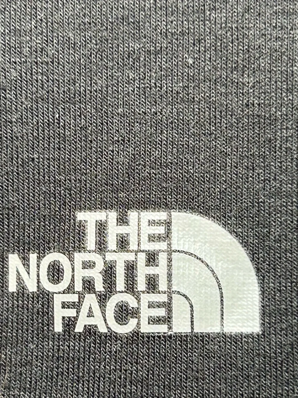 The North Face Black Cap Sleeve Split Back Flashdry Tee with White Logo Size XL - Picture 4 of 9